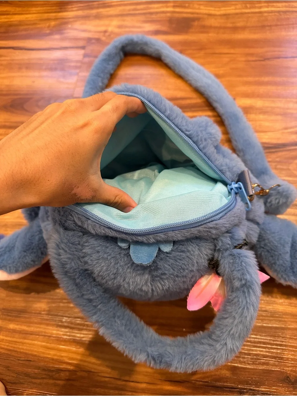 Disney Stitch Plush Crossbody Bag